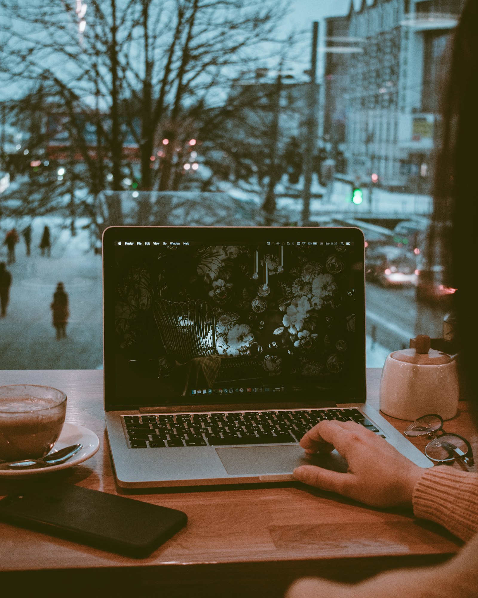 Writing with Stevai over coffee
